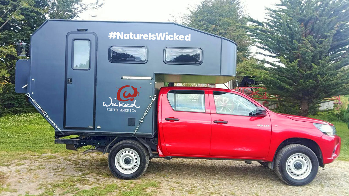 Campervan Rental Chile & Patagonia | Wicked Campers South America ...